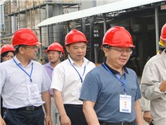 省国资委副主任卢光祖一行来海利常德公司开展“支帮促”活动并督查安全生产工作